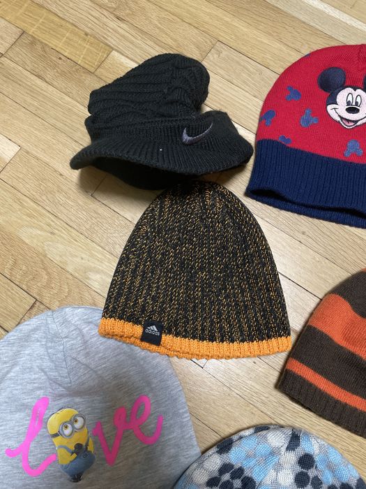 Nike, adidas, the north face, Oneil, spiderman и др шапки и ръкавици