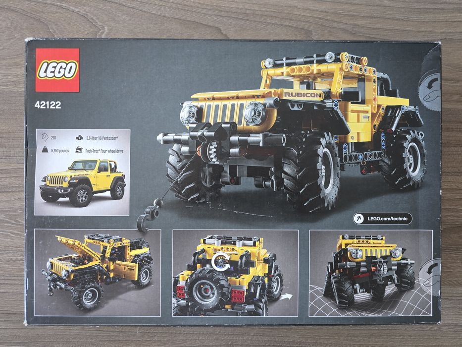 Lego Technic 42122 Jeep Wrangler Лего  Джийп Вранглер
