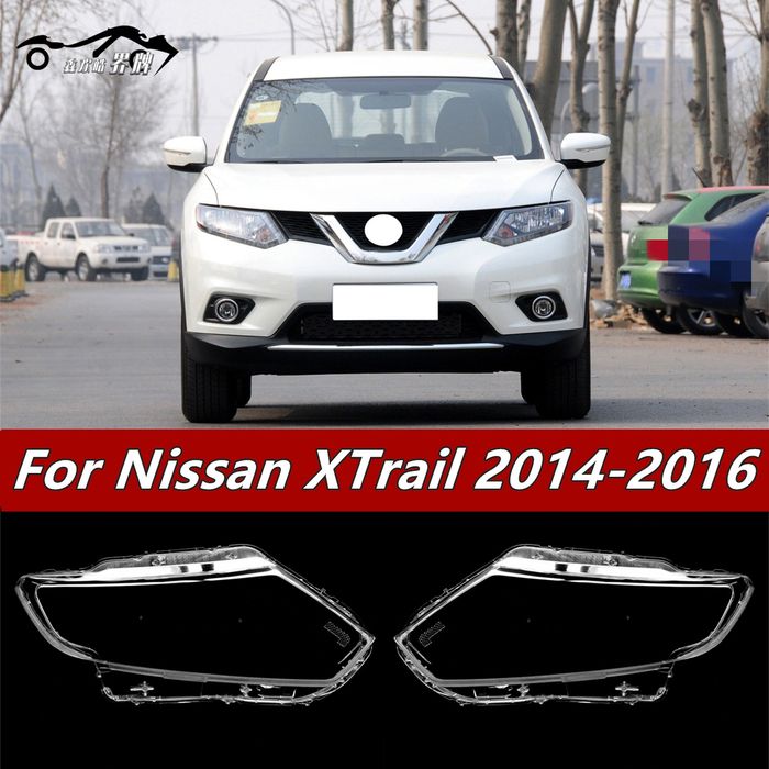 Стекла фар  Nissan X-trail 14-16г.