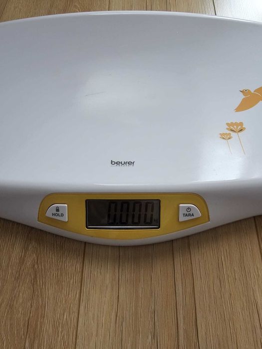 Cantar de bebelusi BEURER BY80, 20kg, alb-galben