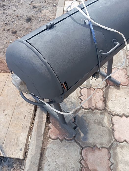 Мангал с электро приводом