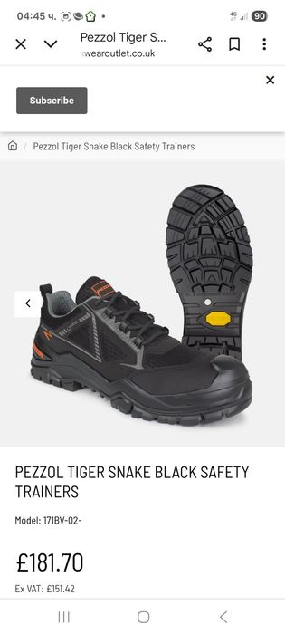 Работни обувки PEZZOL 43 номер Италиански