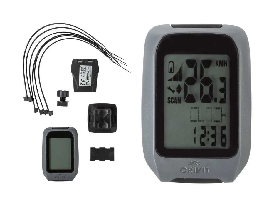Kilometraj, vitezometru odometru CICLO COMPUTER BICICLETA, WIRELESS , nou, sigilat, realizat in Germania