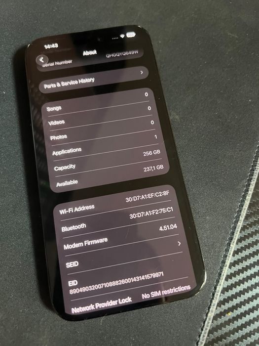 iPhone 14 Pro Max, 256 gb, Neverlocked