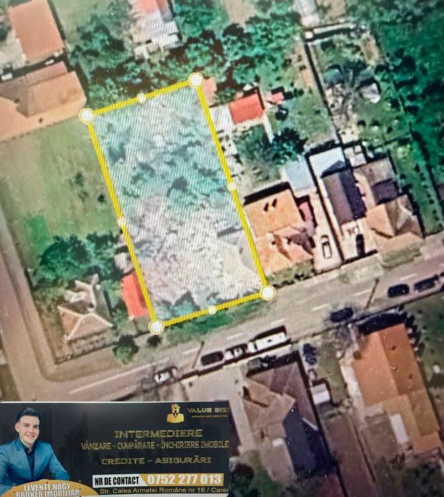 Agentia imobiliarā VALUE BIZZ vă propune spre vânzare un teren în Carei! 0% comision