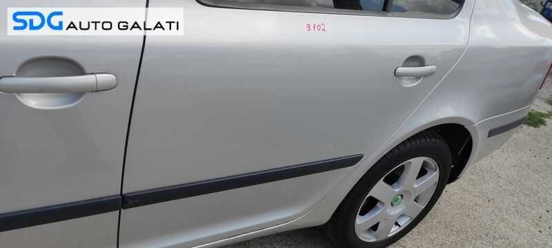 Usa Usi Portiera Portiere Stanga Spate Dezechipata Skoda Octavia 2 Nonfacelift Hatchback Berlina 2004 - 2008 Culoare 9102