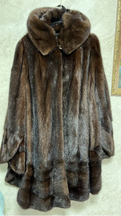 Норковая шуба трапеция