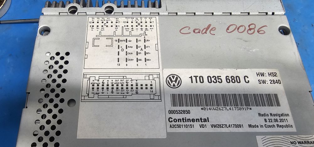 Navigație Rns 510 gama vw