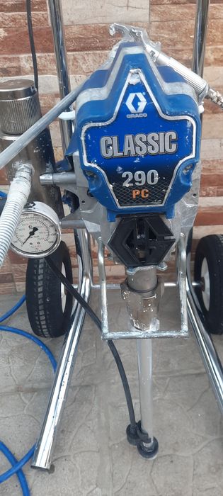 Graco 290 PC  Classic  Бояжийсса Машина  за Всички Бои Шпакловка Нов Модел Супер Клас