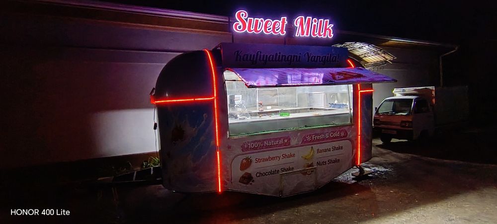 Swet milk fud trak tayyor biznes