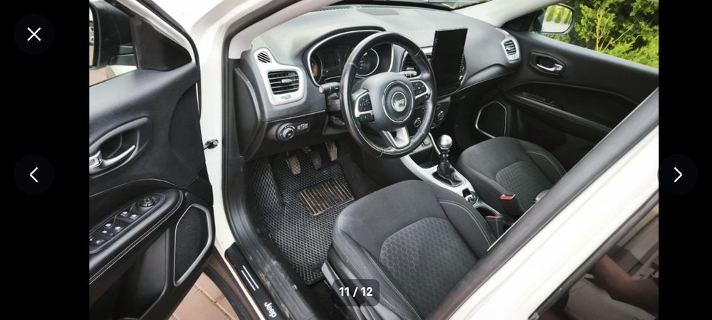 Navigatie android jeep compass