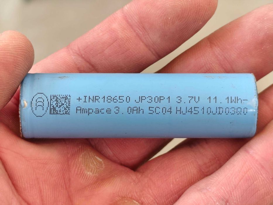 30x Ampace jp30 18650, modul/baterie, nedesfacute, factura si garantie 3.000mah 36A descare enorma pentru scule de mana bormasini aspirator portabil