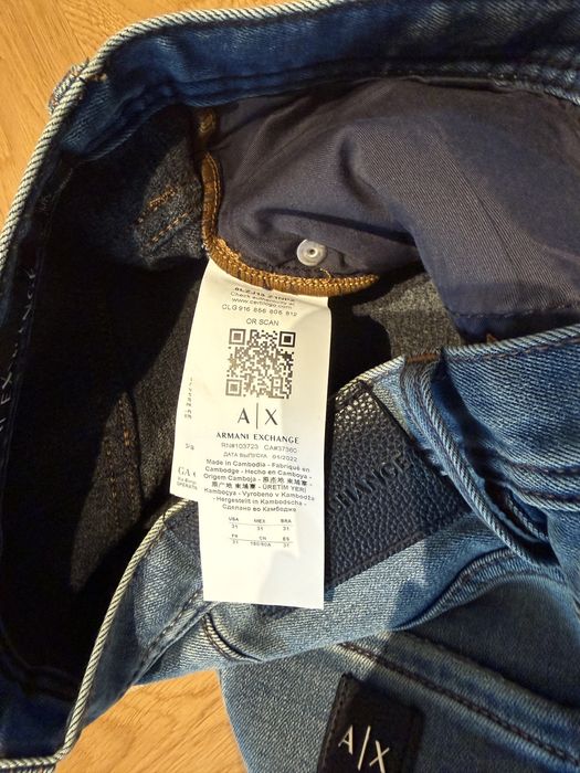 Blugi brabati Armani Exchange