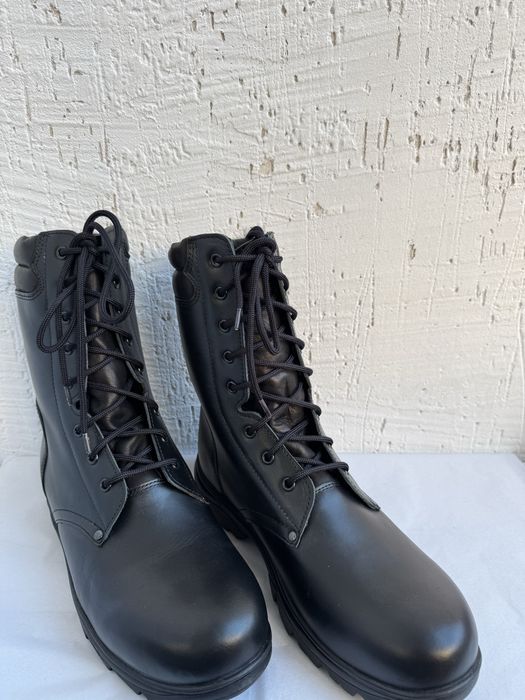 Берцы военные кожаные