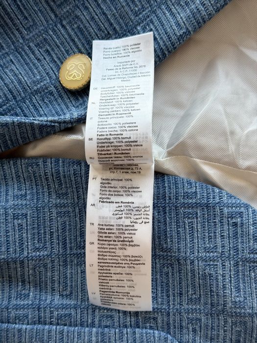 Blazer din bumbac, Sandro