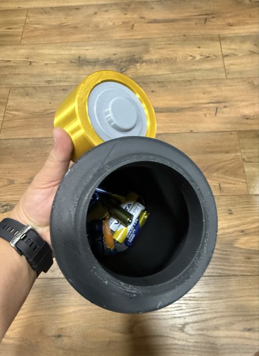 Container baterii uzate - duracell