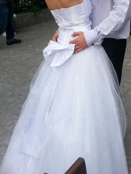 Булченска рокля без презрамки