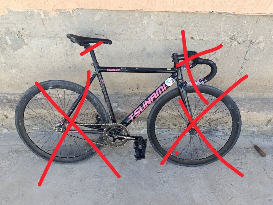 продаю фрейм сет тсунами снм100