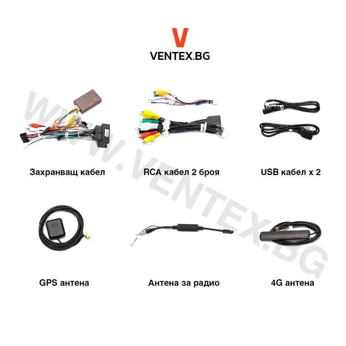 Мултимедия за Mercedes ML W164 – Android, CarPlay, Bluetooth,Навигация