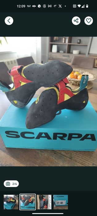 Еспадрили за катерене Scarpa Drago 41
