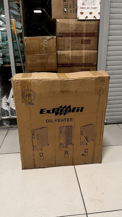 Масляный обогреватель 9,11,13 с/без вентилятора. ExProfil