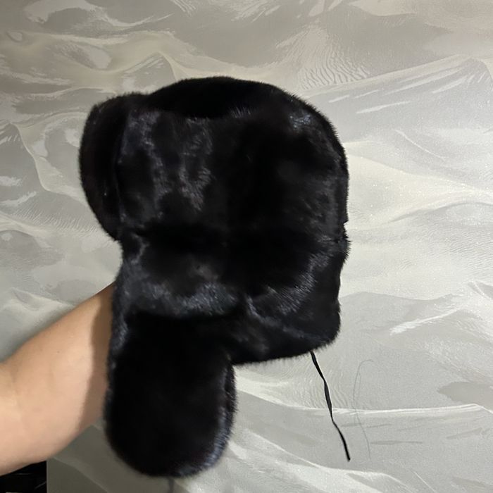 ушанка норковая шапка