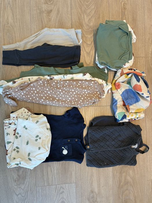 Лот Next, George, Lil atelier, M&S, HM бебешки дрешки 0-3 3-6 6-9