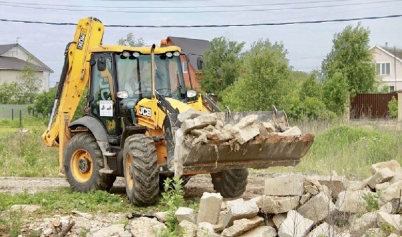 Услуги Эксковатора-погрузчика 3в1 трактор