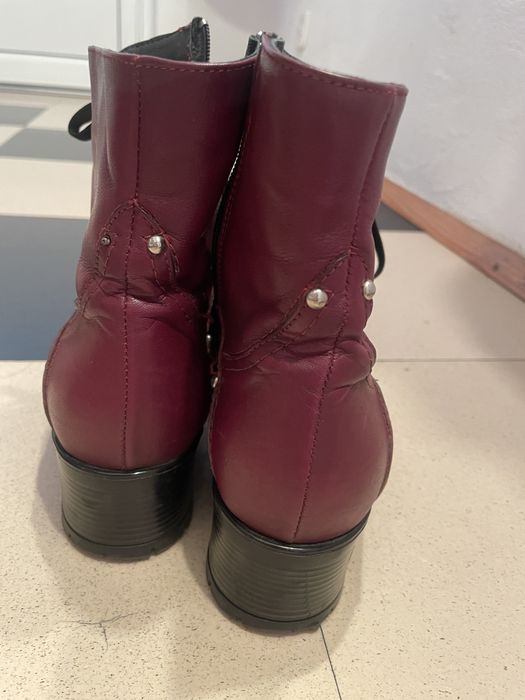 Дамски боти естествена кожа