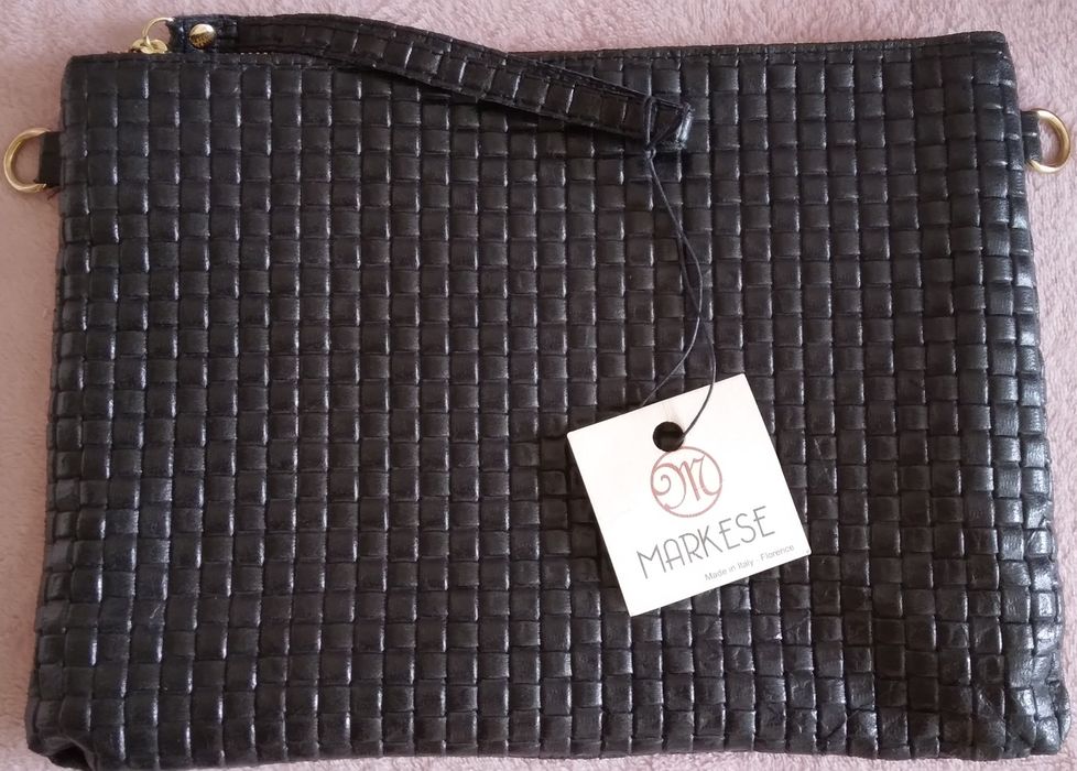 Geanta dama,piele naturala,negru,dimensiuni 32x23cm