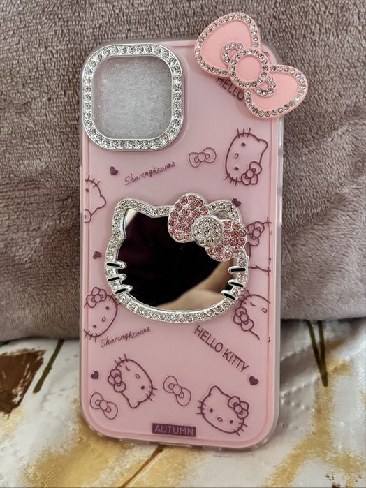 Кейс Hello Kitty за iPhone 15