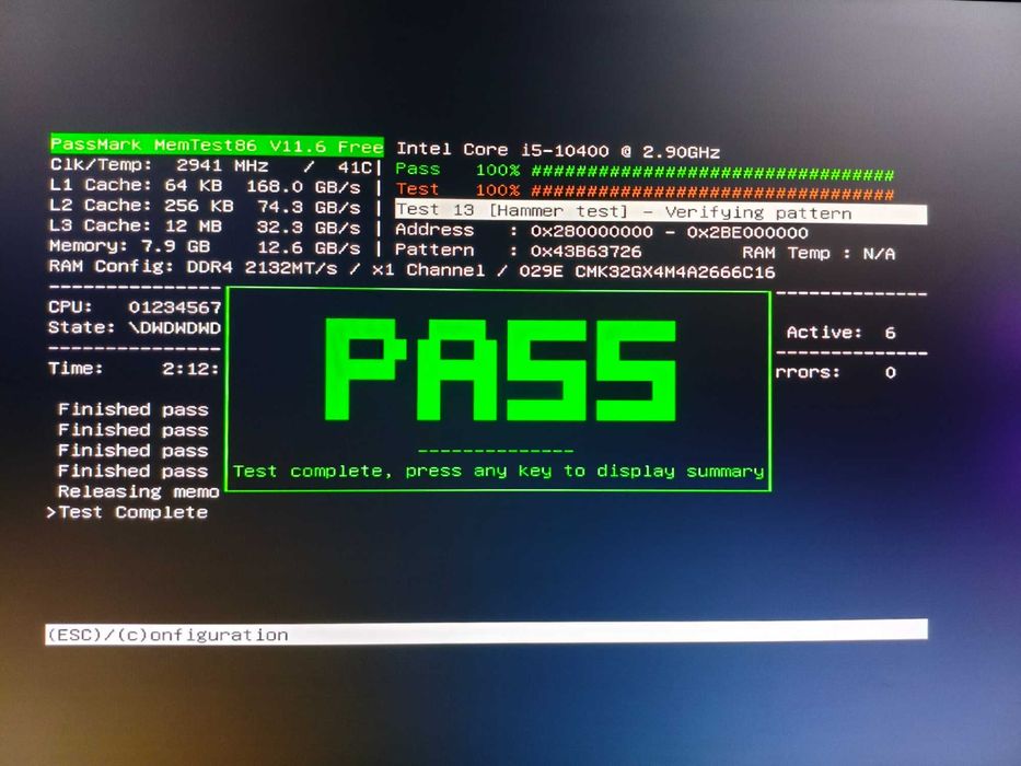 Corsair Vengeance LPX 8GB 2666MHz
