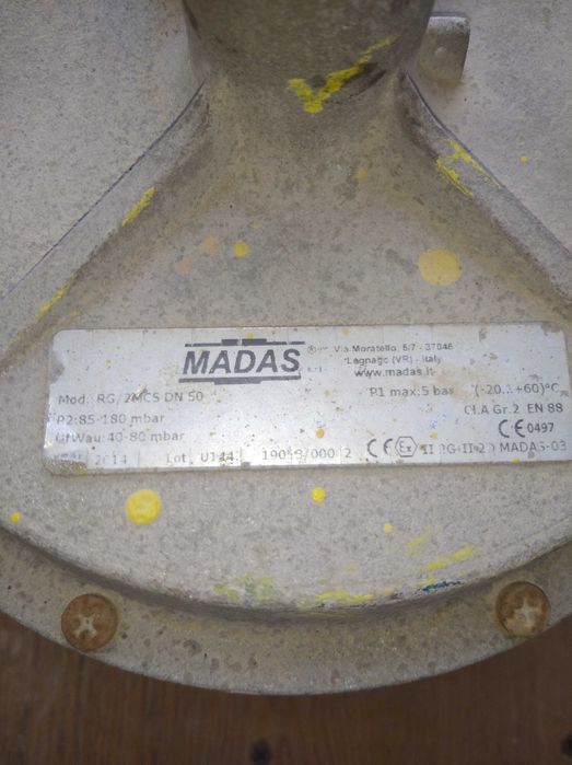 Газо понижающий редуктор MADAS