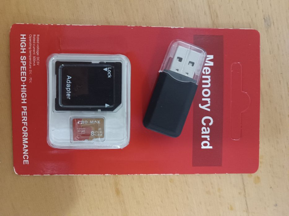 Карта памяти 8GB