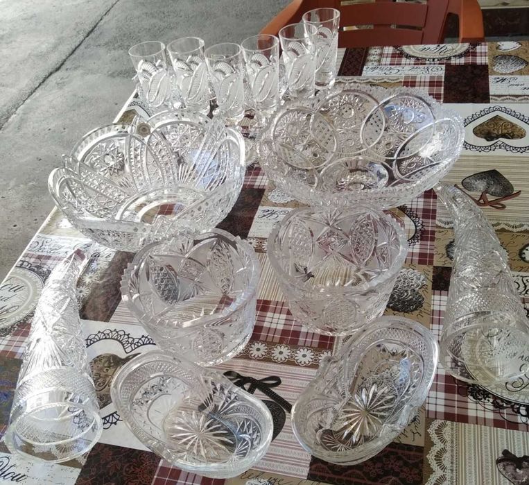 Хрустальная посуда. Из чистого хрустала