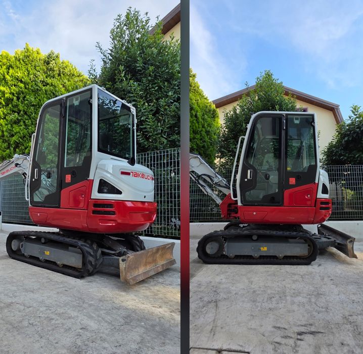 Cabină închisă TAKEUCHI TB230 impecabil