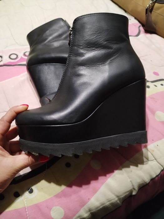 Дaмски боти - Bianki  от естествена кожа