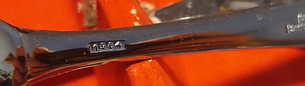 Set 6+1 tacamuri desert Cromate Vintage  1964