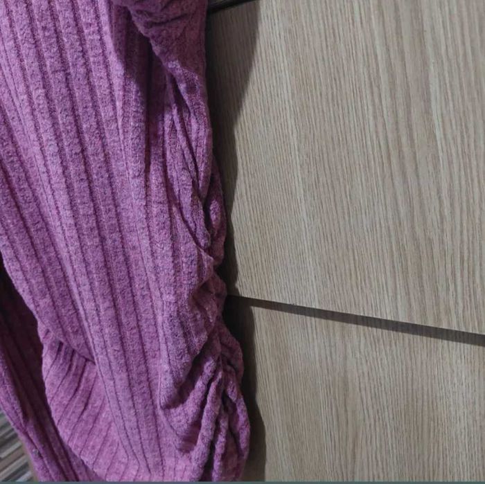 Maleta casual fucsia tricot