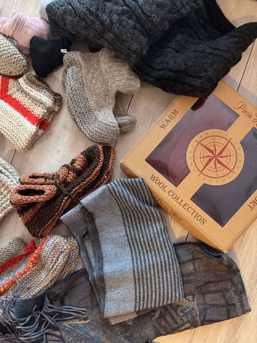 Подарявам плетени аксесоари - шакове, терлици