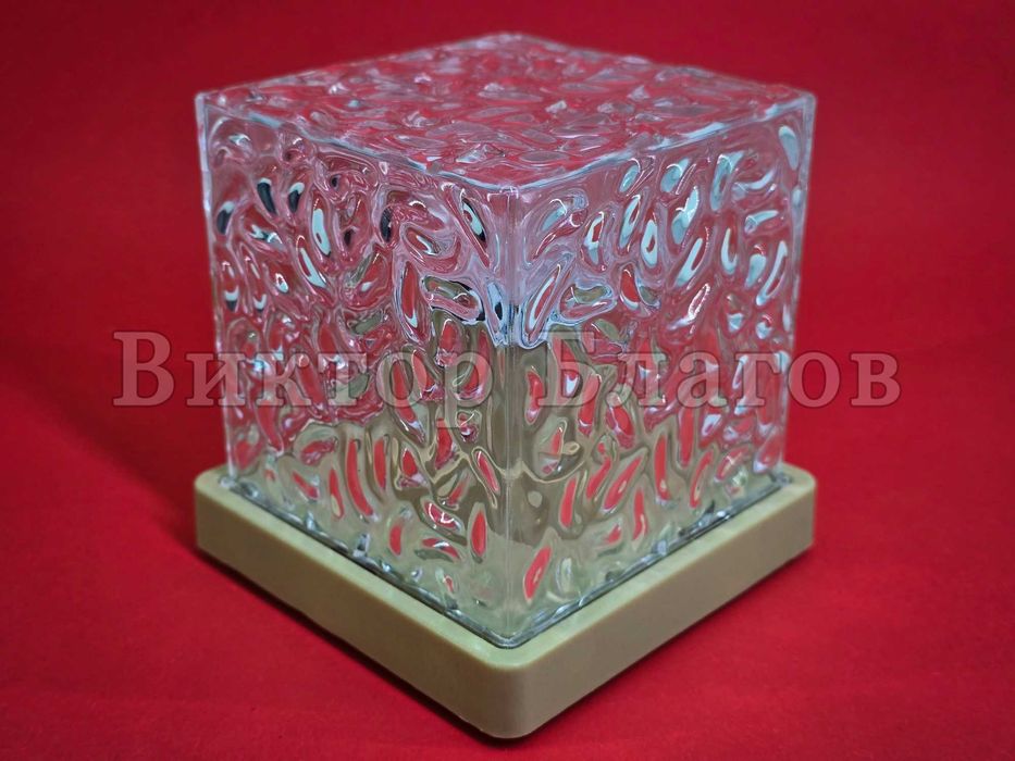 Квадратна лампа проектор - въртяща