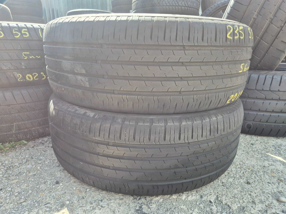 2 Anvelope de VARA - 235/55/19 105V XL - Continental Eco Contact 6 - Stare F BUNA - DOT 2019 !