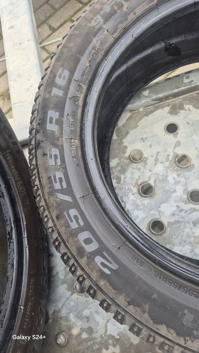 set cauciucuri; 205 55 16 de iarnă,m+s