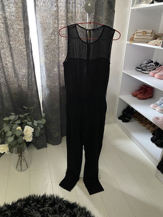 Salopeta lunga cu spate gol