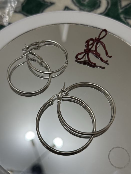 Серьги, кольца, браслет