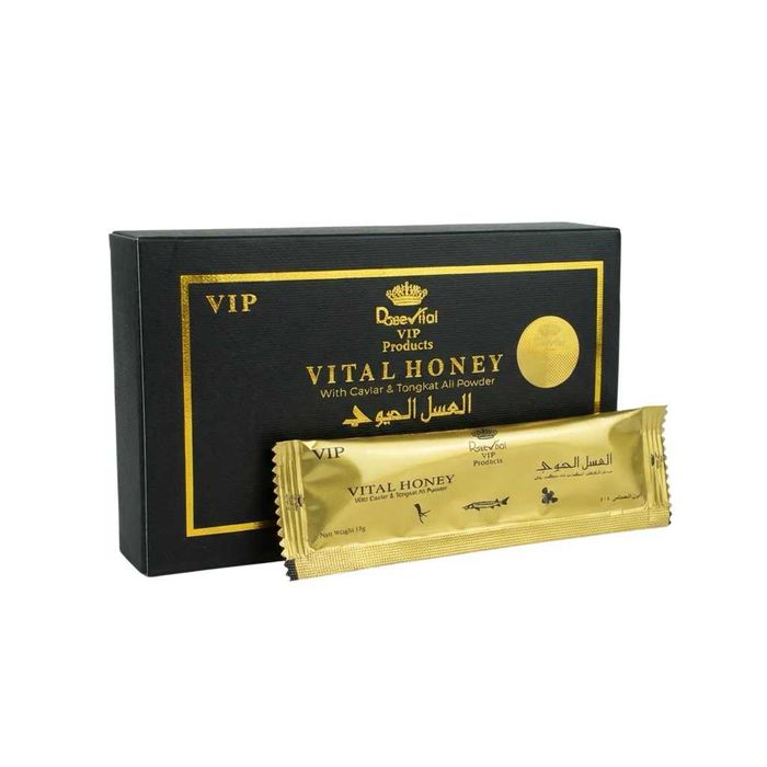 Miere Afrodisiacă Vital Honey VIP – 12 x 15 g plicuri