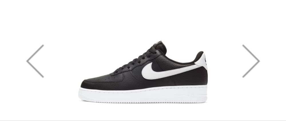 Nike Air Force 1 '07 "Black White"