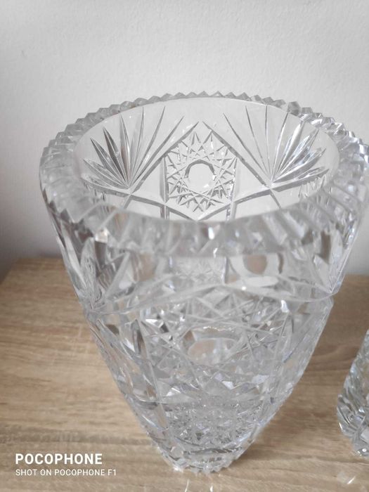 Хрустальная ваза советских времен