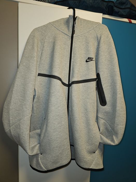 Nike Tech Fleece горнище - сиво XL