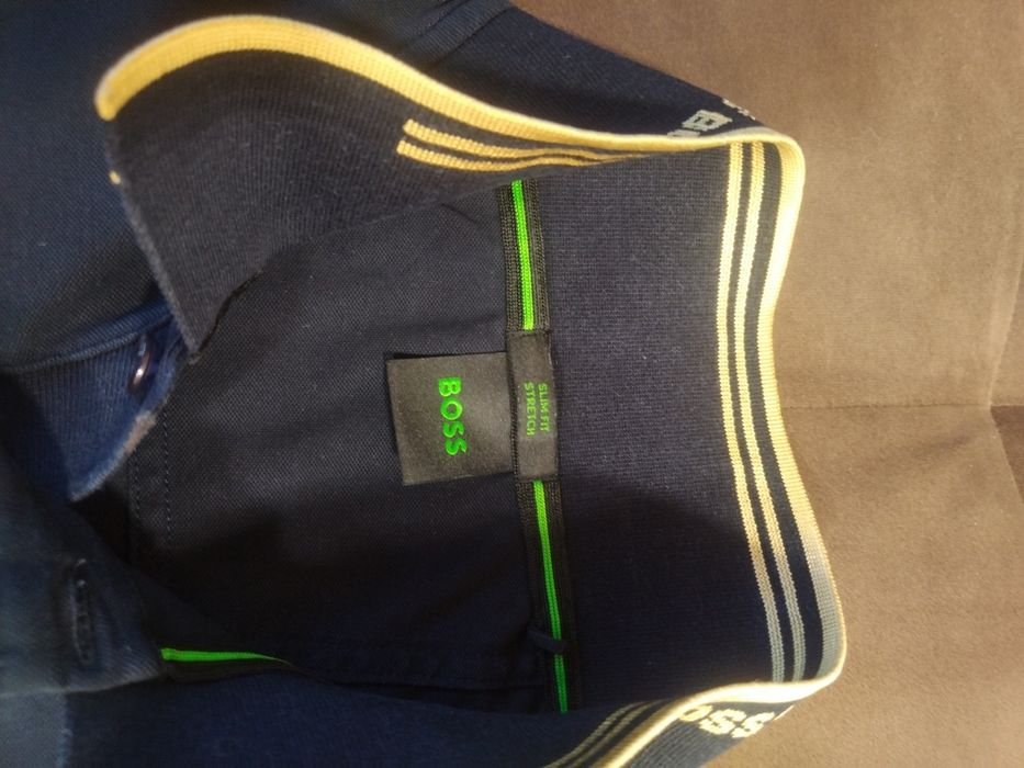 Мъжка тениска с яка BOSS